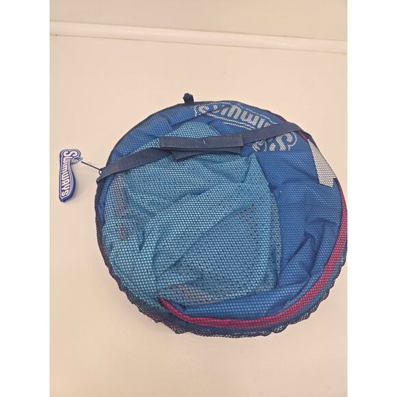 SwimWays Premium Spring Float blue mesh lounge 13103GAE - Picture 2 of 2